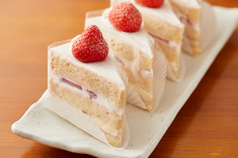 きび糖ショートケーキ