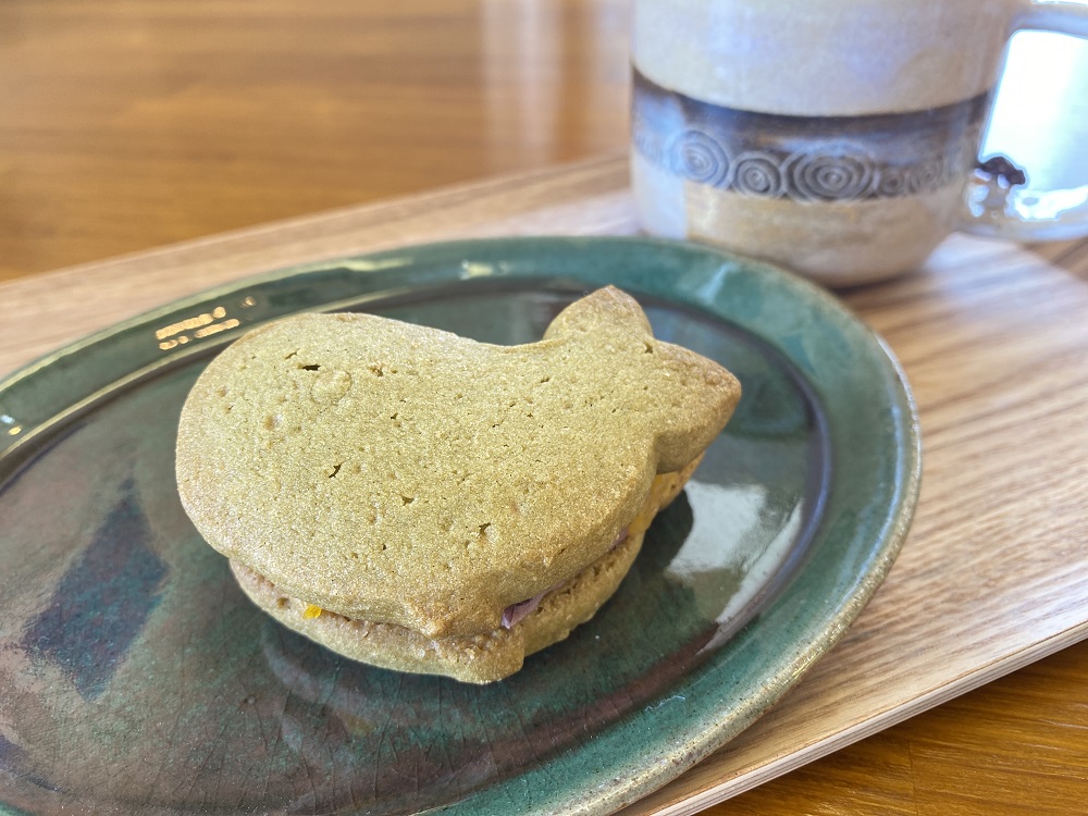 くじらサンド　低糖あんこと宇治抹茶