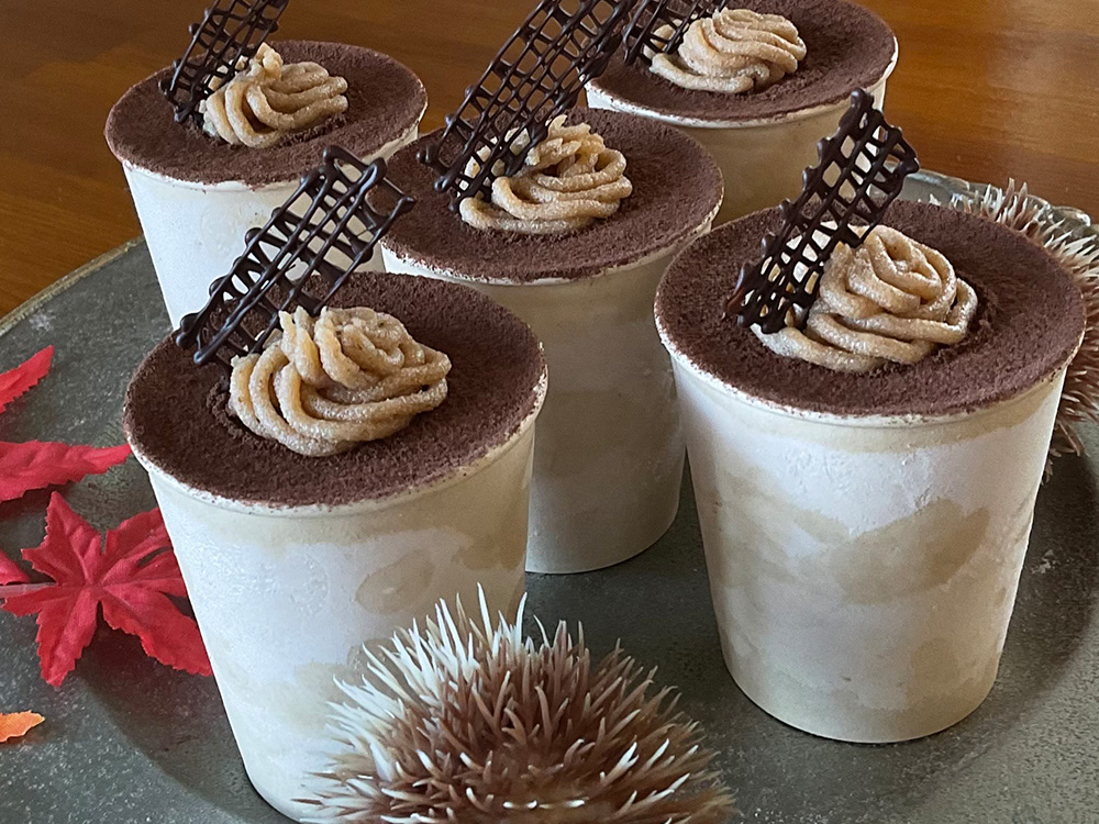 栗のティラミス